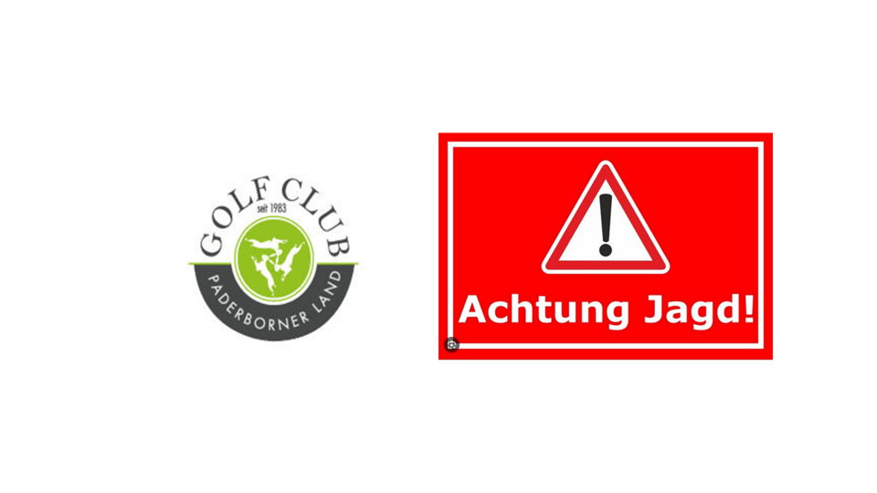 Platzsperre auf Grund von Jagd